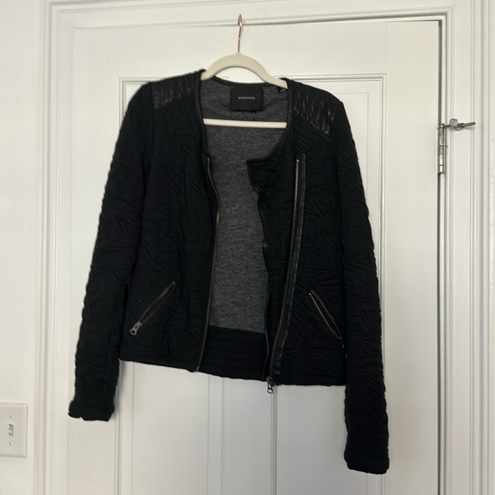 Maison Scotch by Scotch and soda fitted asymmetrical jacket size 2